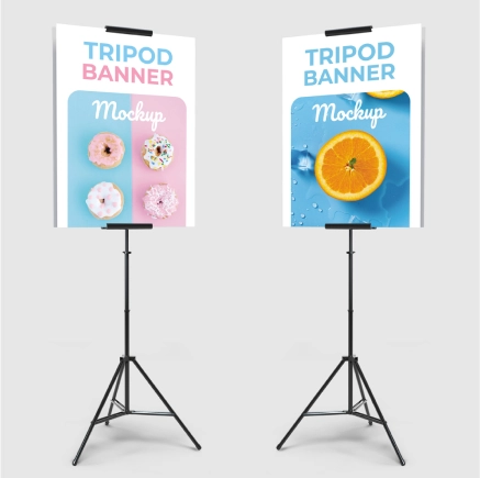 Cetak banner tripod